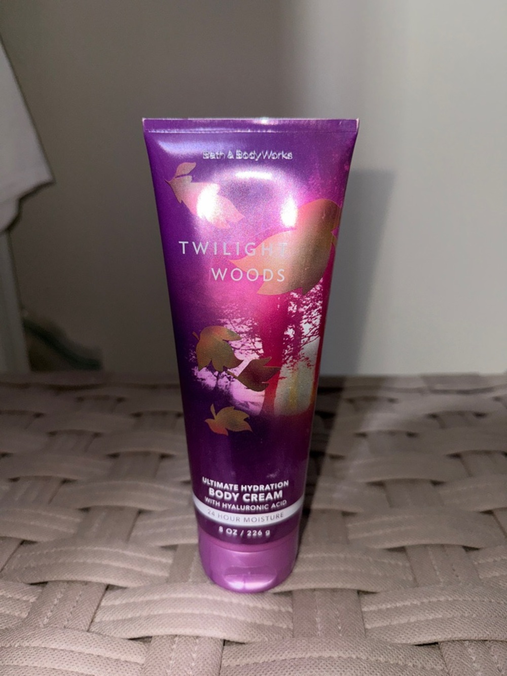 Bath & Body Works Twilight Woods Body Cream - Purple with Gold Accents